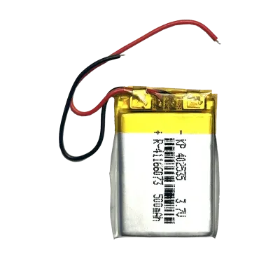 500mAh 3.7V Li-Po Battery |  Lithium Polymer Battery (402535)
