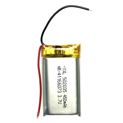 450mAh 3.7V Li-Po Battery |  Lithium Polymer Battery (502035)