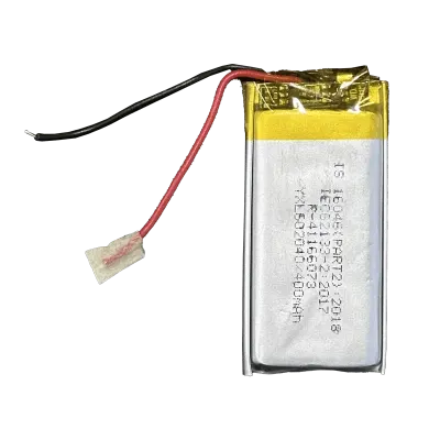 400mAh 3.7V Li-Po Battery |  Lithium Polymer Battery (602040)