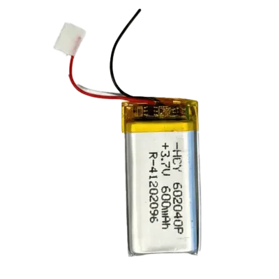 600mAh 3.7V Li-Po Battery |  Lithium Polymer Battery (602040)