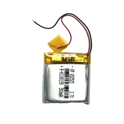 500mAh 3.7V Li-Po Battery |  Lithium Polymer Battery (652525)