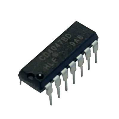 CD4047BE Monostable/Astable Multivibrator IC  (DIP-14)