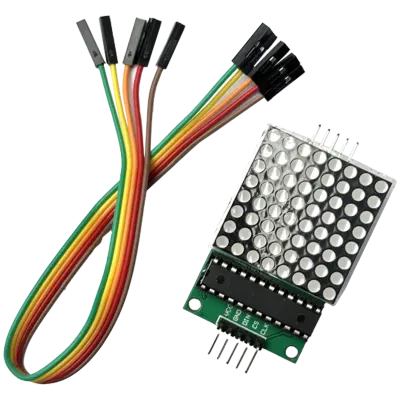 8×8 Dot Matrix Display Module with MAX7219 Driver