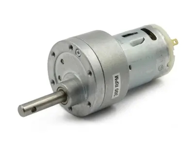Johnson 12V 300 RPM Side Shaft DC Geared Motor