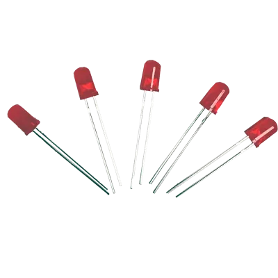 Red LED 5mm (Pack of 5)