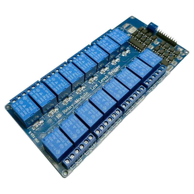 16 Channel 5V Relay Module with Optocoupler