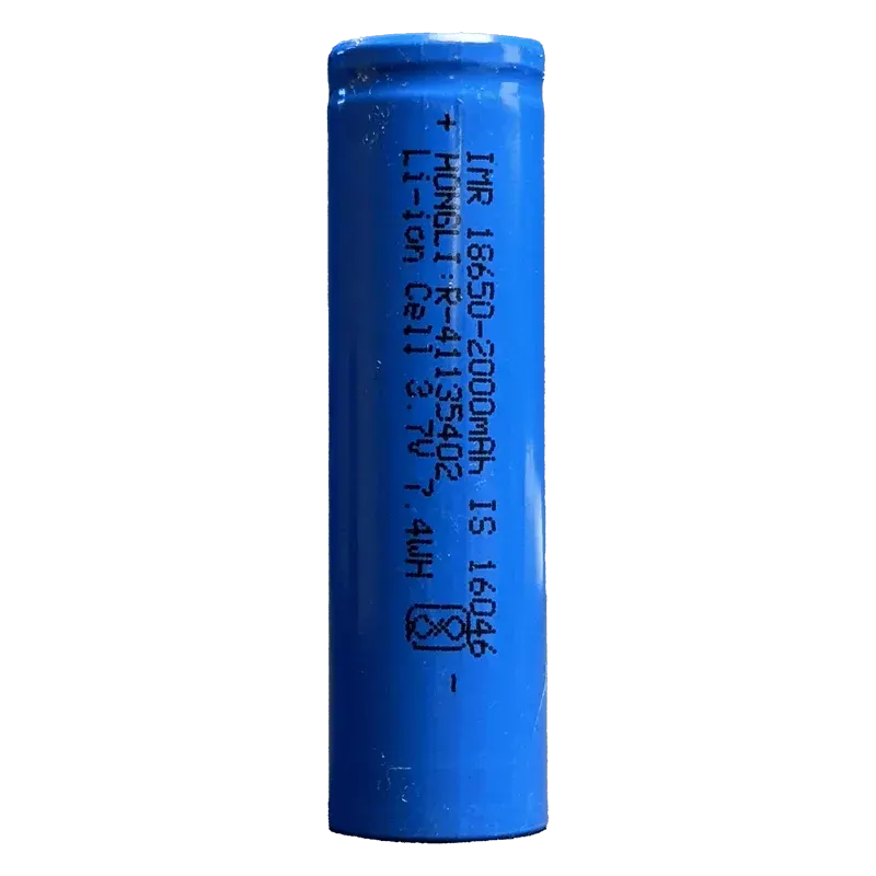 Hongli 2000mAh 3.7V 18650 Li-Ion Cell Battery Good Quality