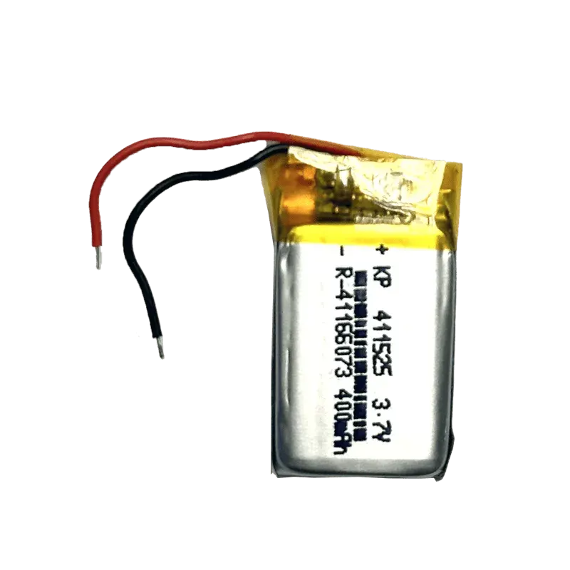 400mAh 3.7V Li-Po Battery |  Lithium Polymer Battery (411525)