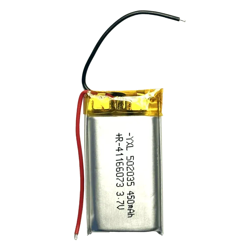 450mAh 3.7V Li-Po Battery |  Lithium Polymer Battery (502035)