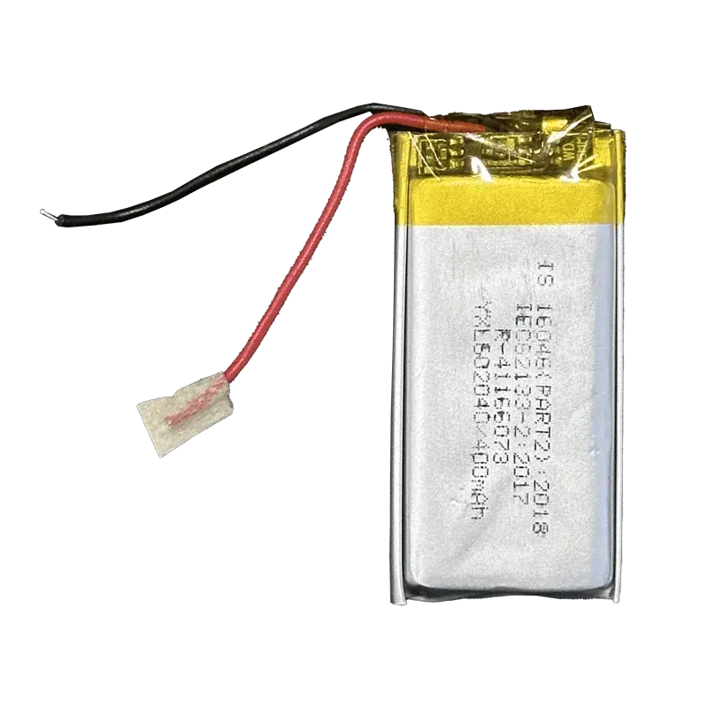 400mAh 3.7V Li-Po Battery |  Lithium Polymer Battery (602040)