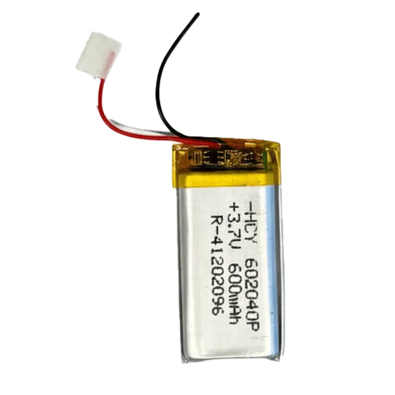 600mAh 3.7V Li-Po Battery |  Lithium Polymer Battery (602040)