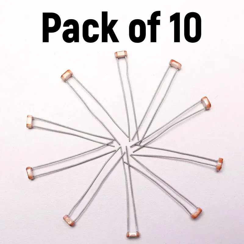 5mm LDR (Pack of 10 ) Good Quality