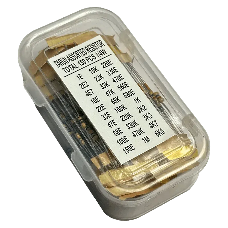 Resistor Box (150 Resistors and 30 Values)