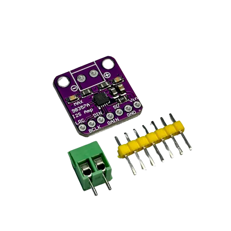 MAX98357 I2S 3W Class D powerful Amplifier Interface Audio Decoder Module Filterless Board for Raspberry Pi, ESP32