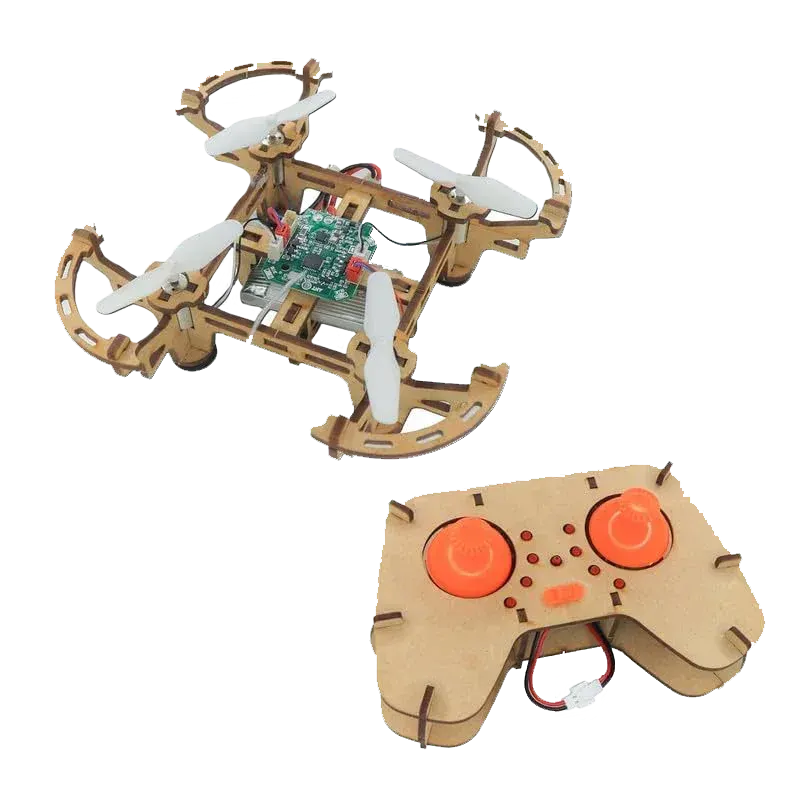 2.4GHZ 6-Axis Gyro Quadcopter RC DIY Drone Kit | Easy to Make Toy Drone Kit