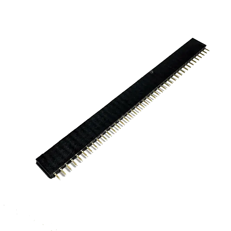 1x40 Pin 2.54mm Pitch Female Berg Strip Connector - Break Away Header - Straight