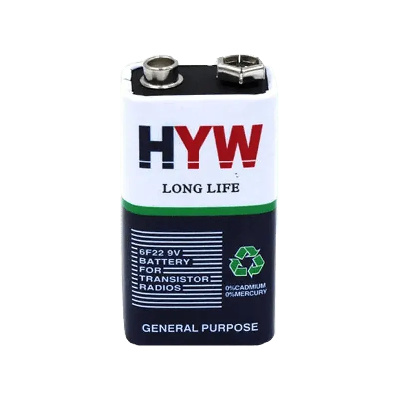 HYW 9V Battery | Non Rechargeable