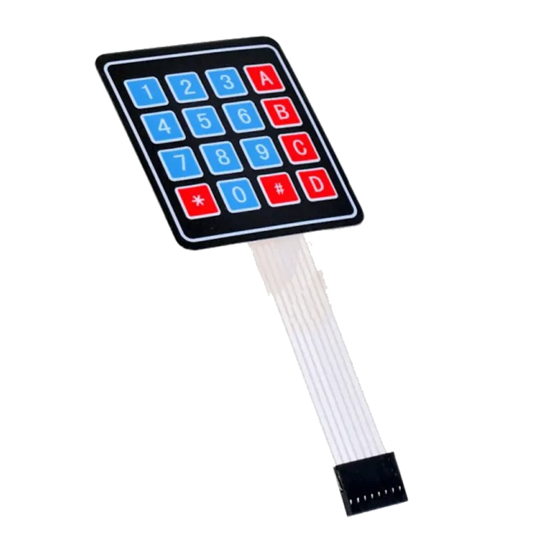 4*4 Matrix Membrane Type Keypad Switch for Arduino, ARM and other MCU -16 Keys