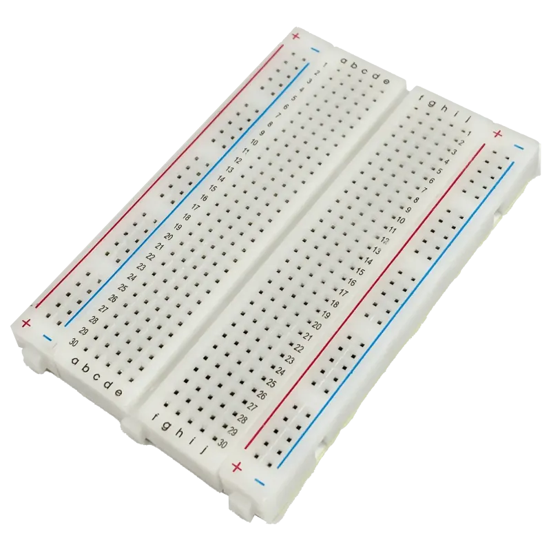 Solderless 400 pin breadboard