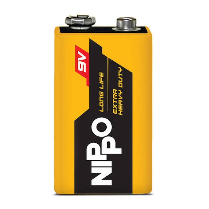 NIPPO 9V Rectangular Battery
